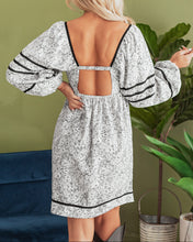 Nicole Floral Square Neck Dress (S-XL)