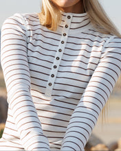 Mock Neck Henley (XS-2XL)
