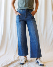 High Rise Seamed Wide Leg Ankle (25-32)