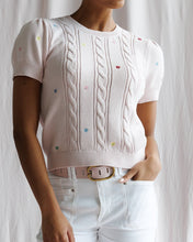Cable Cute Crew Sweater (XS-2XL)