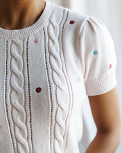 Cable Cute Crew Sweater (XS-2XL)