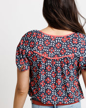 Splendid Navy Floral Top (XS-XL)