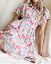 Pleated Shirtdress (XS-2XL)