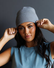 Alpine Beanie (Brown & Grey)