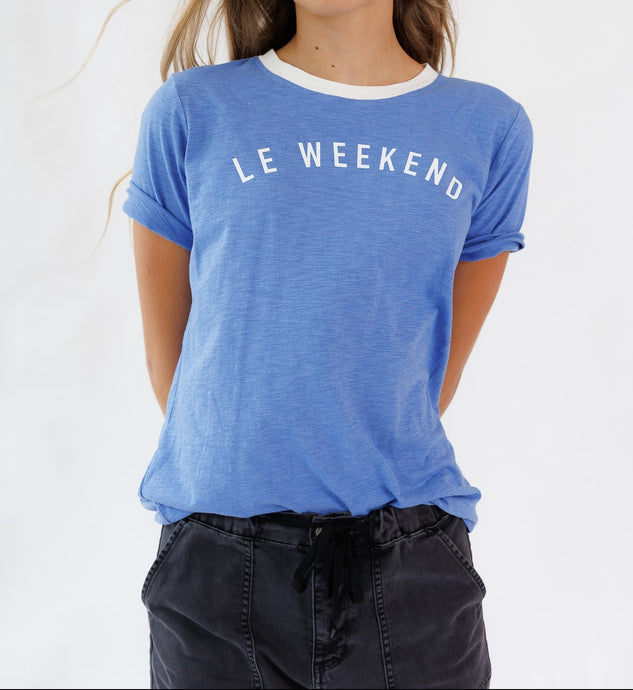 Le Weekend Tee (XS-2XL)