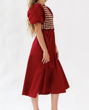Elevate Red Dress & Crochet Vest Set (XS-2XL)