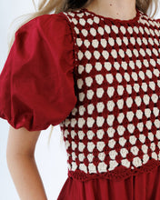 Elevate Red Dress & Crochet Vest Set (XS-2XL)