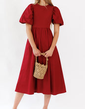Elevate Red Dress & Crochet Vest Set (XS-2XL)