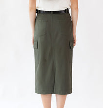 Whitney Olive Green Skirt (XS-2XL)