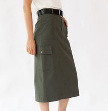 Whitney Olive Green Skirt (XS-2XL)