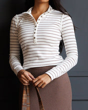 Mock Neck Henley (XS-2XL)