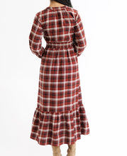 Natalia Brick Plaid Dress (XS-2XL)