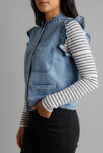 Day To Day Denim Vest (XS-2XL)