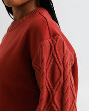 Cable Crew Sweatshirt (XS-2XL)