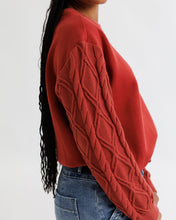 Cable Crew Sweatshirt (XS-2XL)
