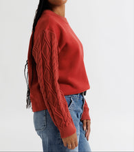 Cable Crew Sweatshirt (XS-2XL)