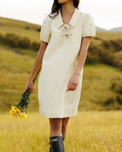 Demure Denim Dress (XS-2XL)