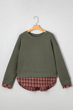 Rosa Patchwork Drop Shoulder Sweatshirt (S-XL)