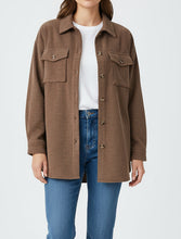 Eleanor Corduroy Flap Up Shacket (S-2XL) 3 Colors