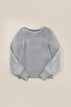 Stripe Ribbed Knit Boat Neck Sweater (S-2XL) 4 Colors