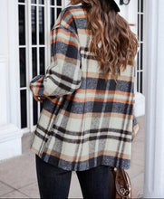 Plaid Print Pocketed Shirt (S-2XL) 2 Colors