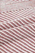 Stripe Ribbed Knit Boat Neck Sweater (S-2XL) 4 Colors