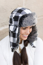Woman's Buffalo Plaid Trapper Hat (OS) 2 Colors