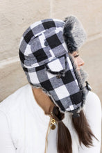Woman's Buffalo Plaid Trapper Hat (OS) 2 Colors