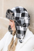 Woman's Buffalo Plaid Trapper Hat (OS) 2 Colors