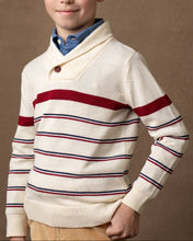 Shawl Collar Organic Boys Sweater (2T-14/16)