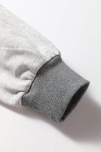 Payton Uneven Hem Love Sweatshirt (S-XL)