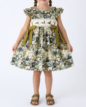 Camo Duck Smocked Girls Dress (2-6)