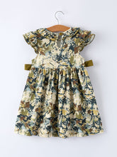 Camo Duck Smocked Girls Dress (2-6)