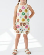 Summer Crochet Floral Girl Set (2-6)