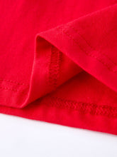 Strawberry Bow Girls Ruffle Top and Bell Bottoms Set (2-7)