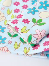 Summer Chicken Print Girls Long Sleeve Swim Set (2-7)