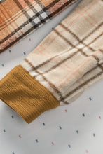 Plaid Color Block Patchwork Pocket Shirt Shacket (S-XL)