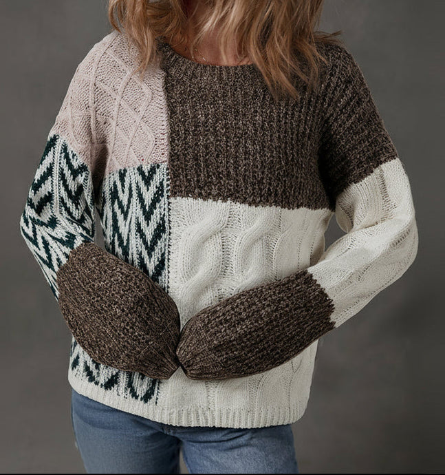 Norah Knotted Loose Fit Sweater (S-XL)