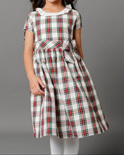 Ruffle Collar Organic Girls Party Dress (2-5)