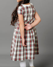 Ruffle Collar Organic Girls Party Dress (2-5)