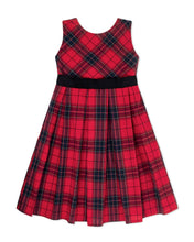 Organic Pleated Girls Party Dress (2-6)