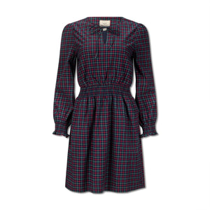 Smocked Keyhole Dress (2-14)