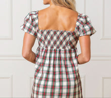 Puff Sleeve Crossover Dress (2-14)