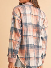 Plaid Corduroy Loose Shacket (S-XL) 2 Colors