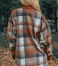 Plaid Corduroy Loose Shacket (S-XL) 2 Colors