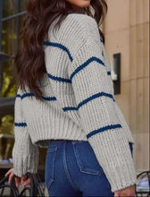 Striped Knit Sweater (S-XL)