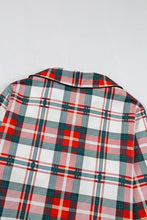 Christmas Plaid Two Piece Long Sleeve Pajamas Set (S-XL)