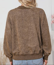 Women Drop Shoulder Crew Neck Pullover Sweatshirt (S-2XL) 2 Colors