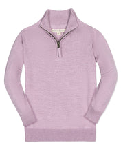 Organic Fine Gauge Half Zip Sweater (2T-8)