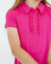 Hot Pink S/S Polo Dress (2T-9/10)